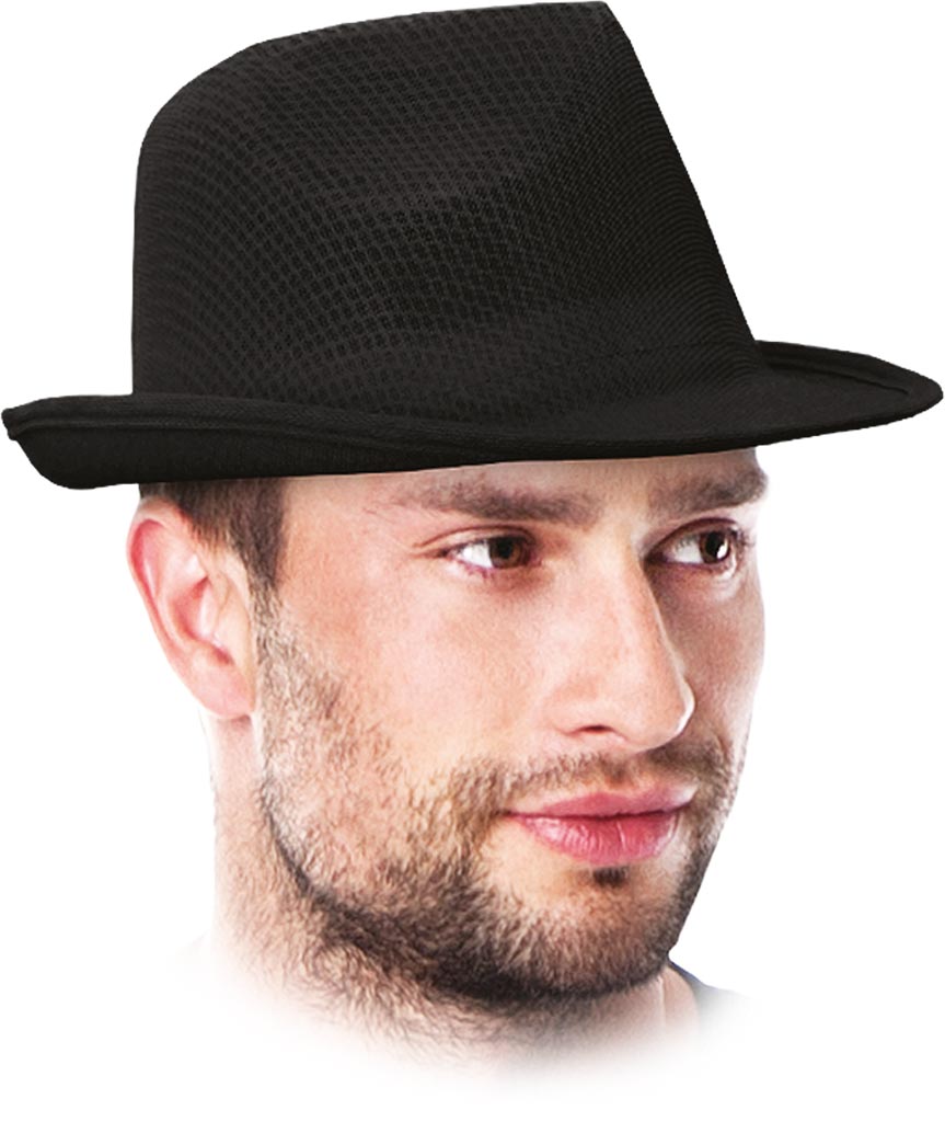 KAPELUSZ - CZARNY ONE SIZE