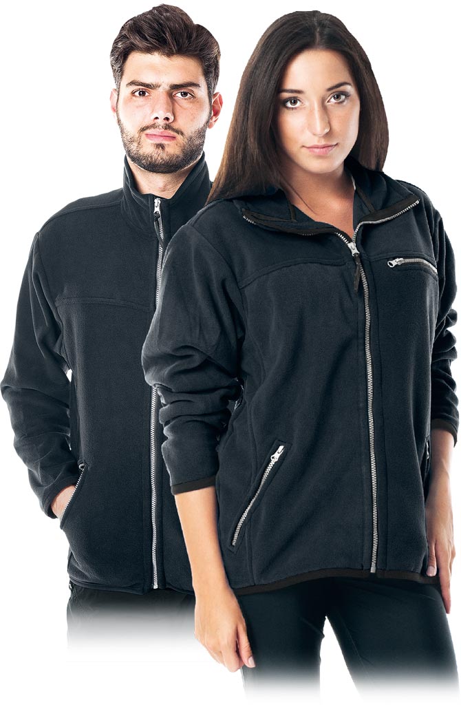 BLUZA OCHRONNA Z POLARU - GRANATOWY 3XL