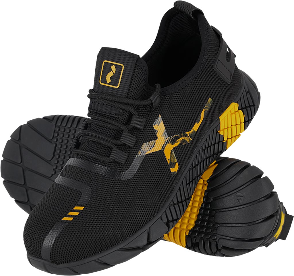 BUTY BEZPIECZNE - CZARNO-ŻÓŁTY 43