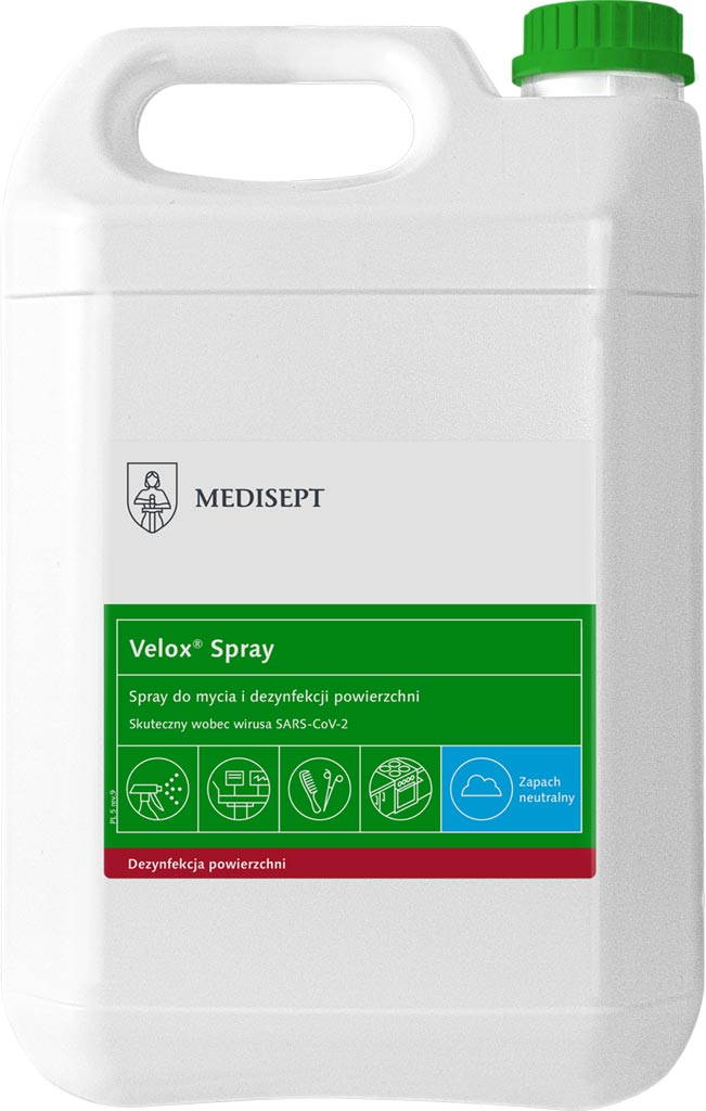 SPRAY DO MYCIA I DEZYNFEKCJI POWIERZCHNI -  5 l