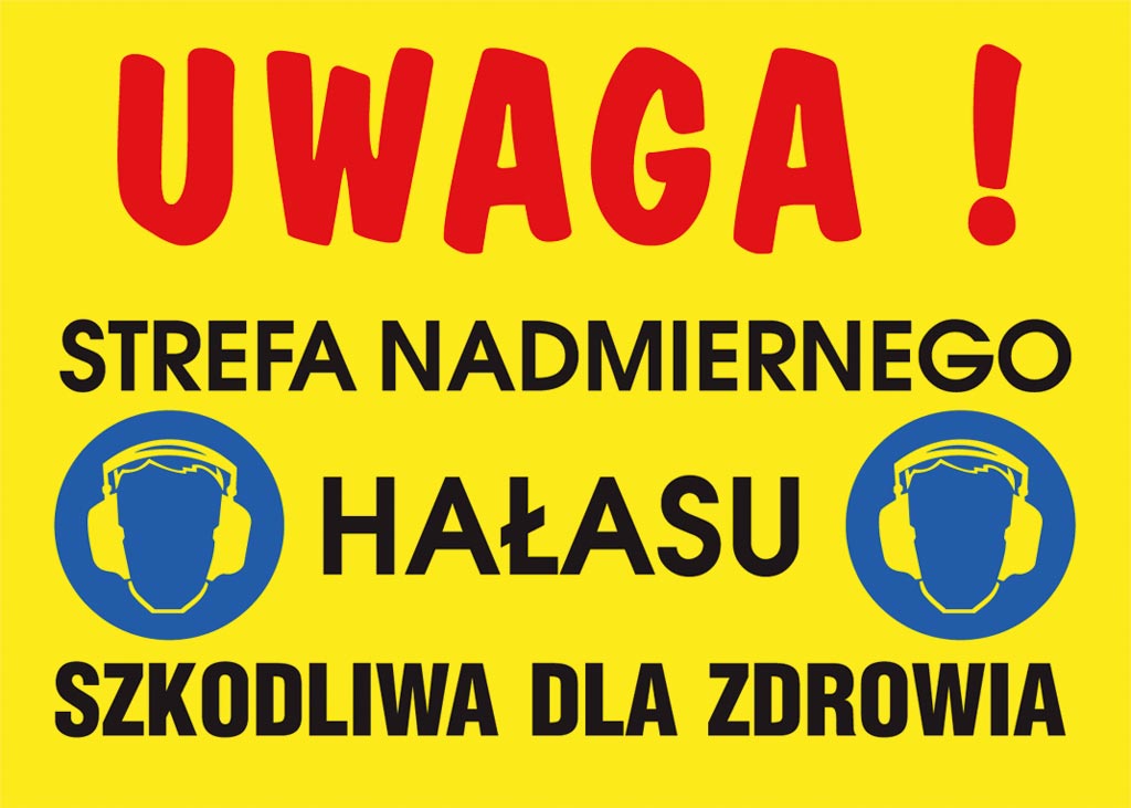 ZNAK BEZPIECZEŃSTWA - 250x350 mm