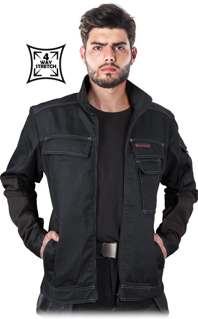 BLUZA OCHRONNA - CZARNY 3XL