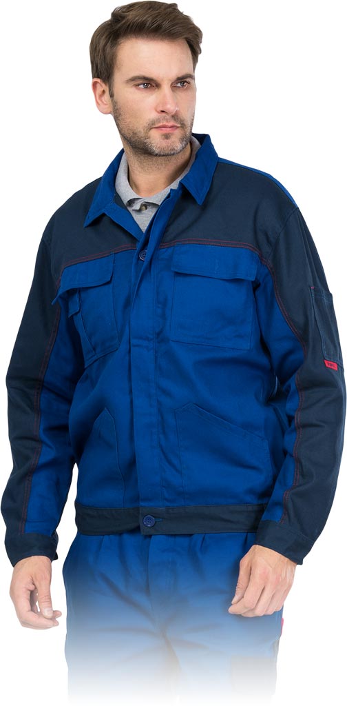BLUZA OCHRONNA - NIEBIESKO-GRANATOWY 3XL