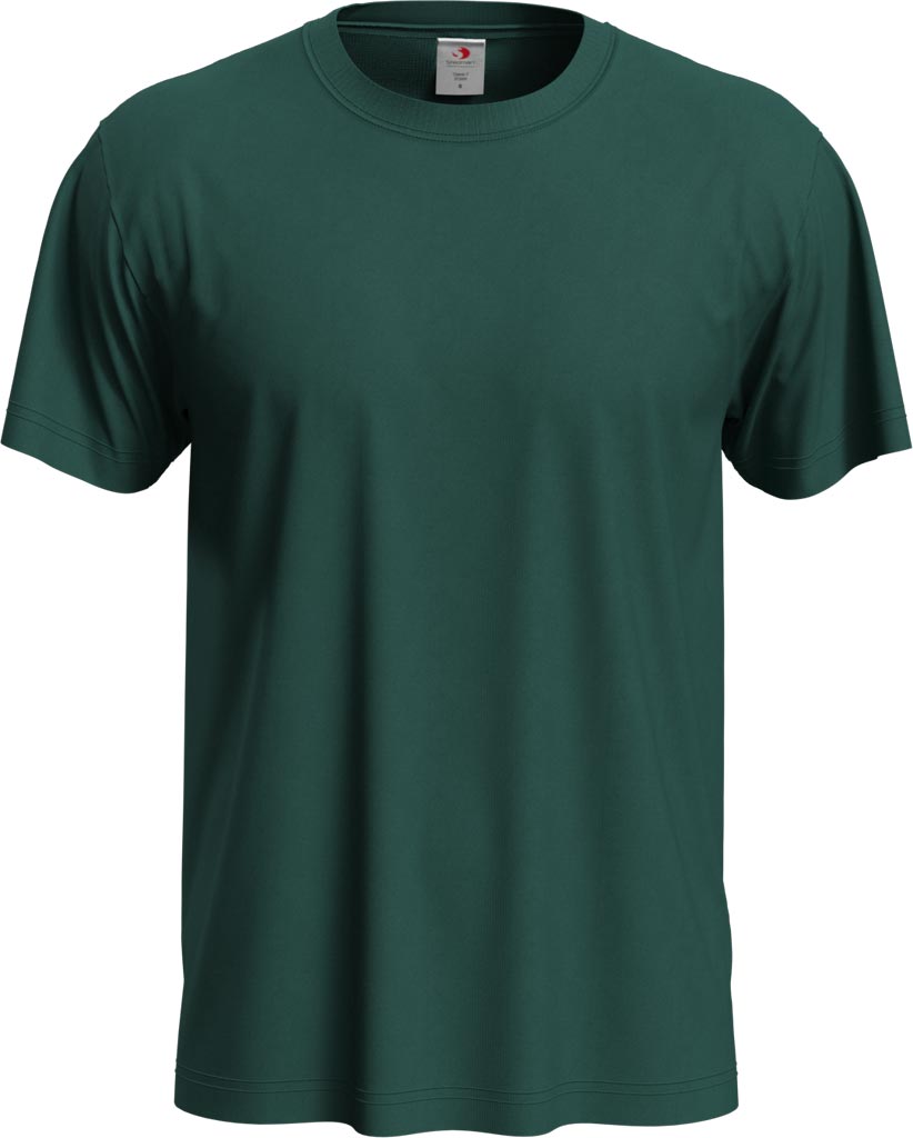 T-SHIRT - ZIELONY BUTELKOWY S