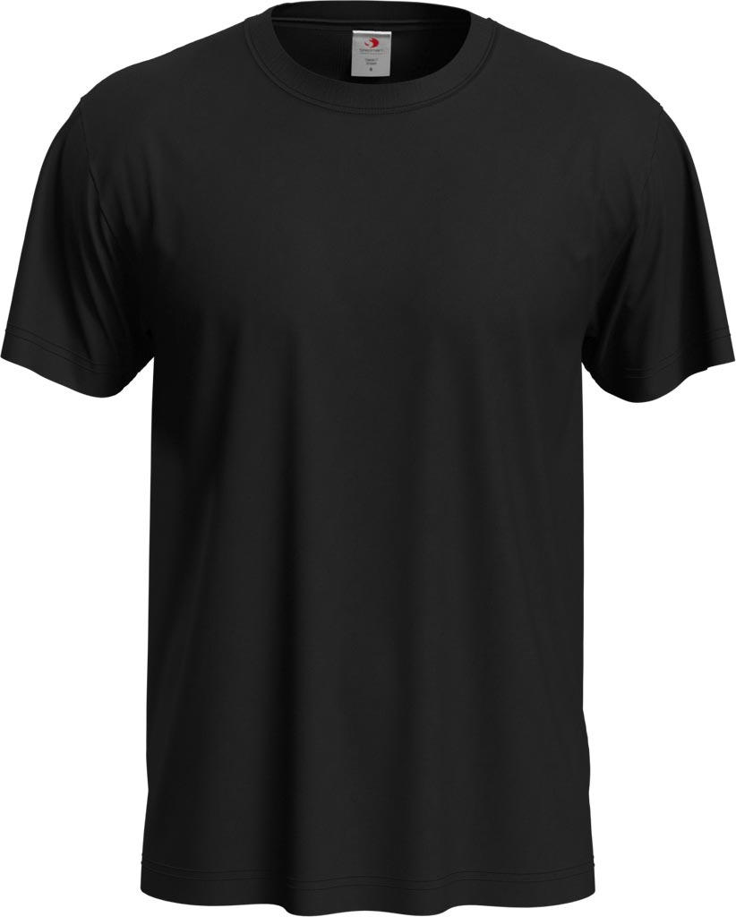 T-SHIRT - CZARNY 4XL
