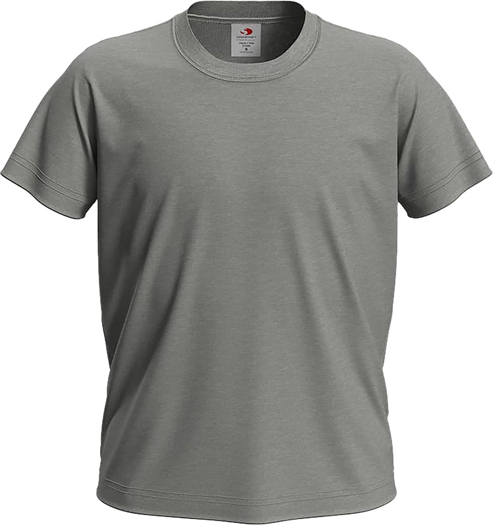 T-SHIRT DZIECIĘCY - SZARY HEATHER XS