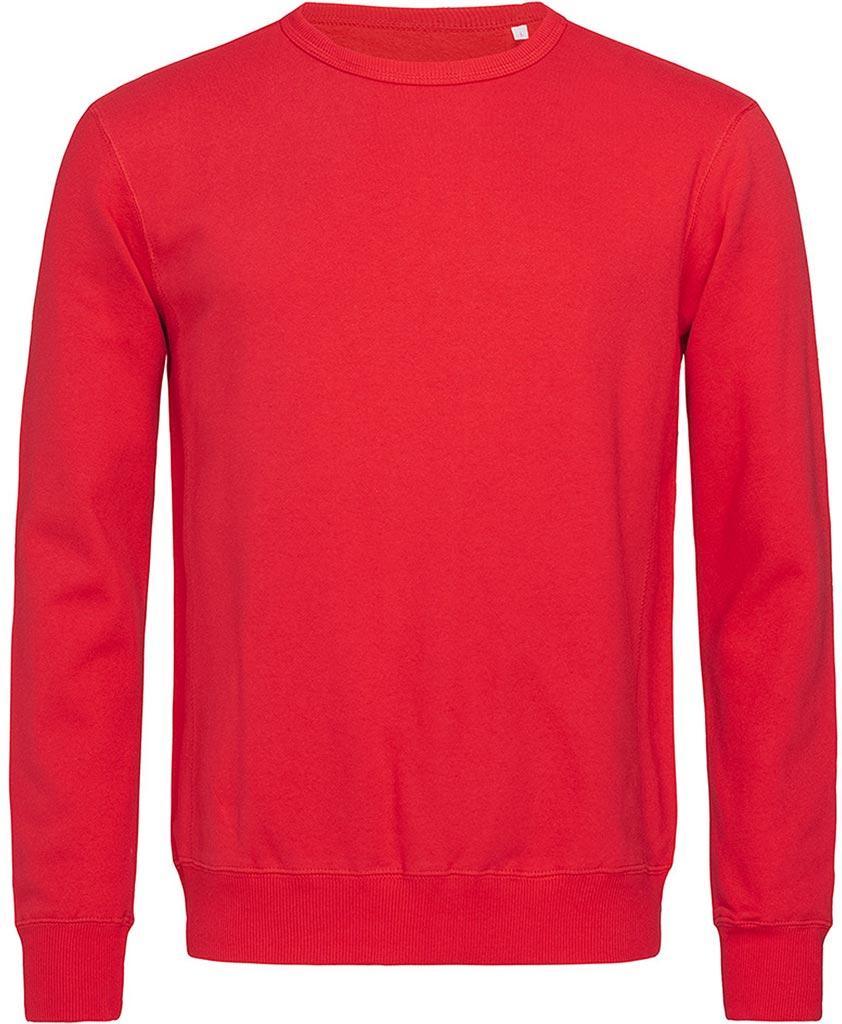 BLUZA MĘSKA - CZERWONY CRIMSON S