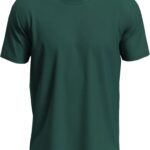 T-SHIRT - ZIELONY BUTELKOWY L