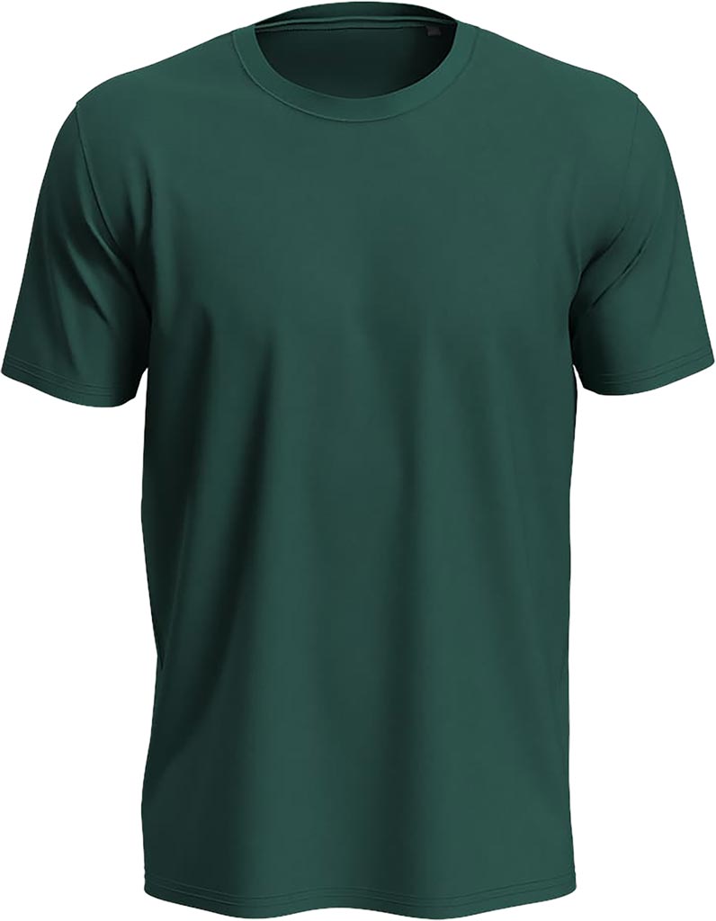 T-SHIRT - ZIELONY BUTELKOWY L