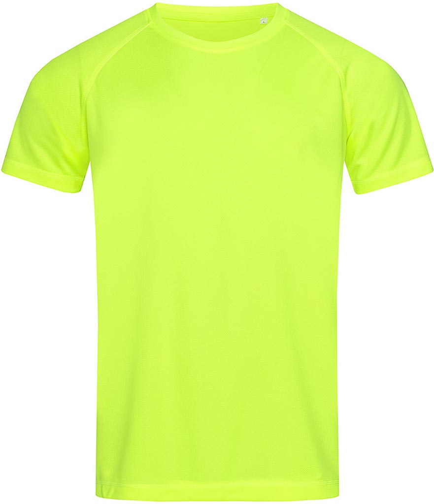 T-SHIRT MĘSKI - ŻÓŁTY CYBER 2XL