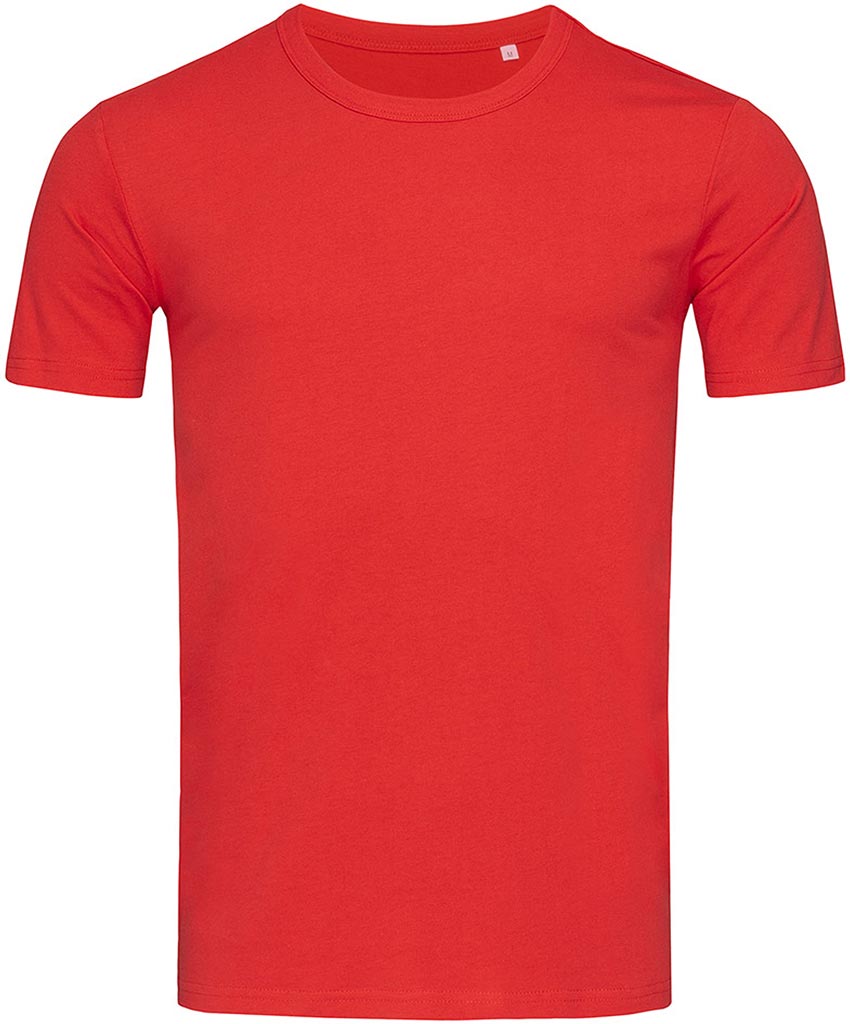 T-SHIRT MĘSKI - CZERWONY CRIMSON L