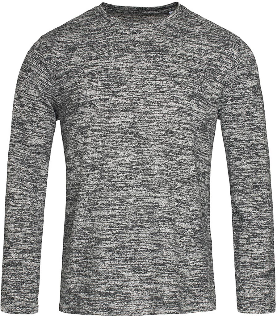 BLUZA MĘSKA - DARK GREY MELANGE M