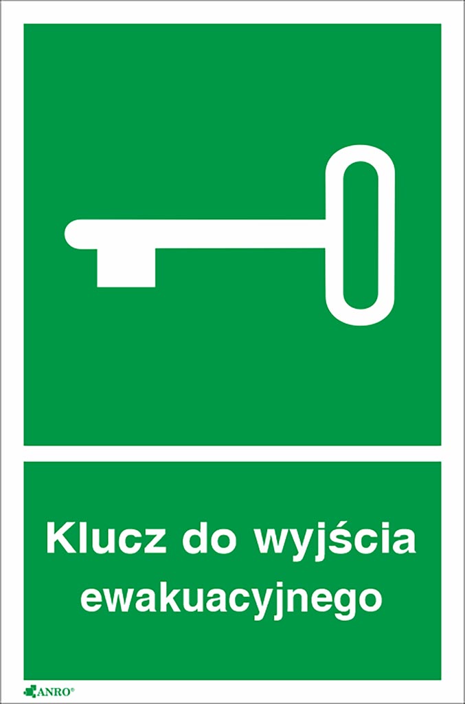 ZNAK BEZPIECZEŃSTWA -  150x205 mm