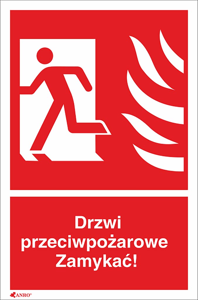 ZNAK BEZPIECZEŃSTWA -  150x205 mm