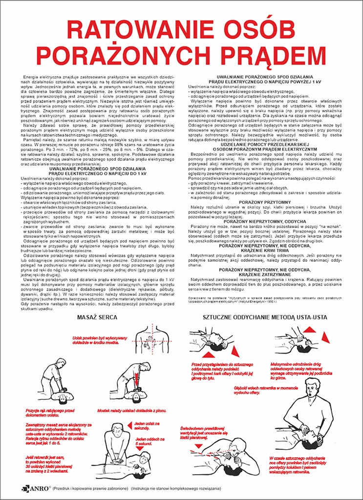 ZNAK BEZPIECZEŃSTWA -  330x460 mm