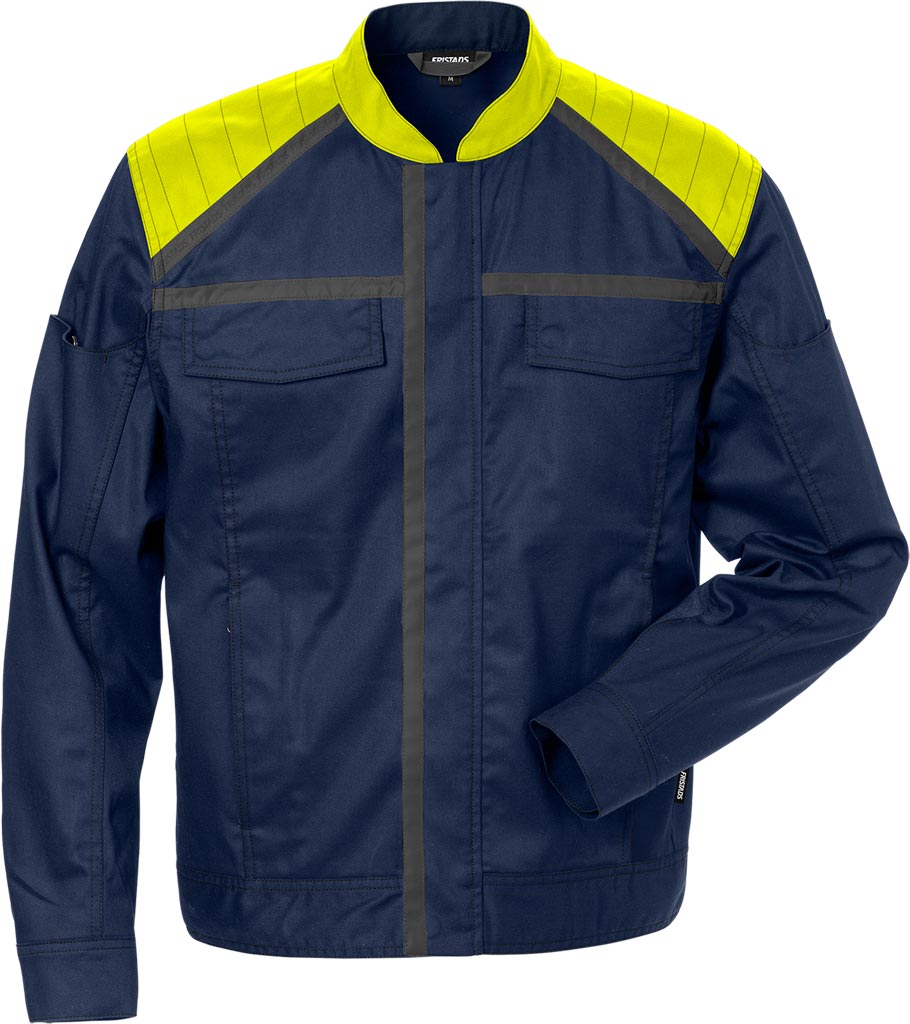 BLUZA OCHRONNA - GRANATOWO-ŻÓŁTY 3XL