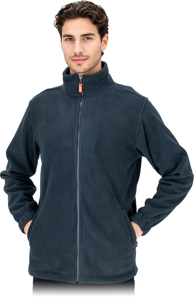 BLUZA OCHRONNA Z POLARU - GRAFITOWY 3XL
