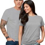 T-SHIRT - SZARY HEATHER M