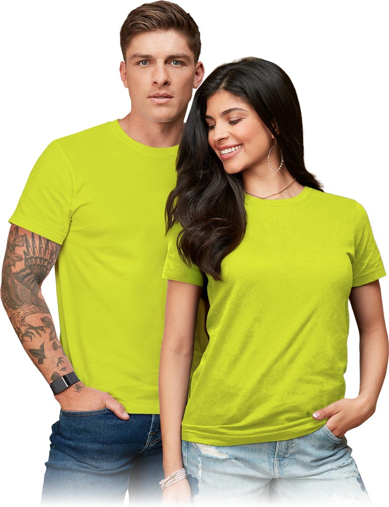T-SHIRT - BRIGHT LIME 2XS