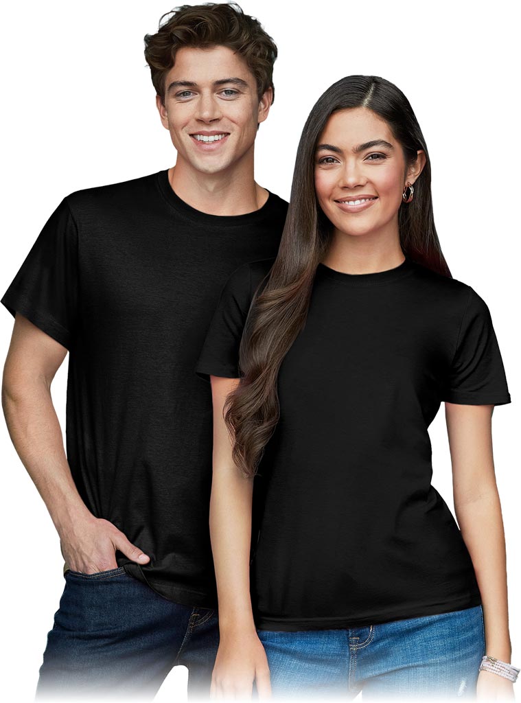 T-SHIRT MĘSKI - CZARNY L