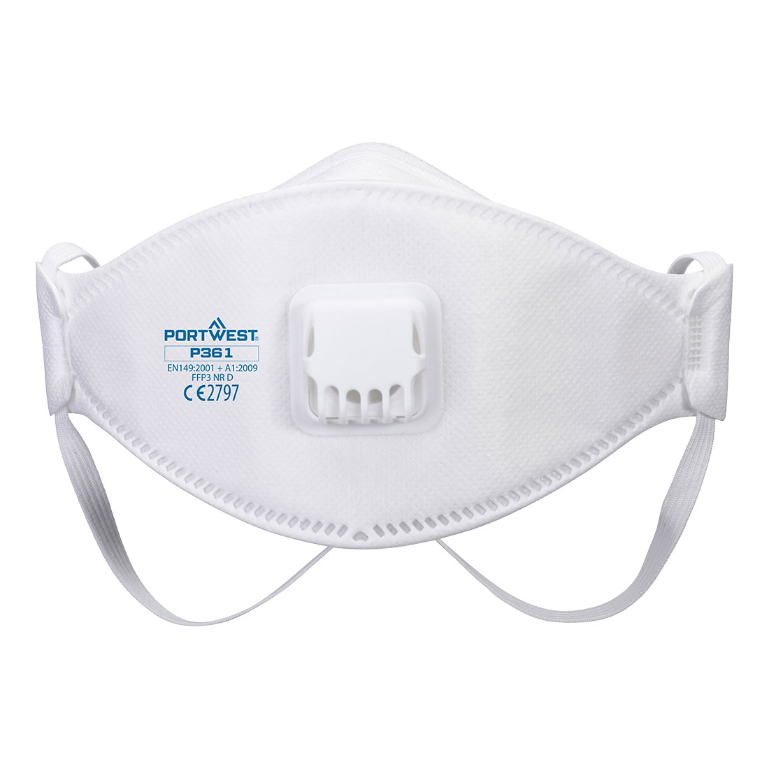 Trifold Valved Dolomite FFP3 Respirator (Pk10)