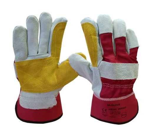 M-GLOVE DOCKER YELLOW-RED 4344X : Rozmiar - 10,5