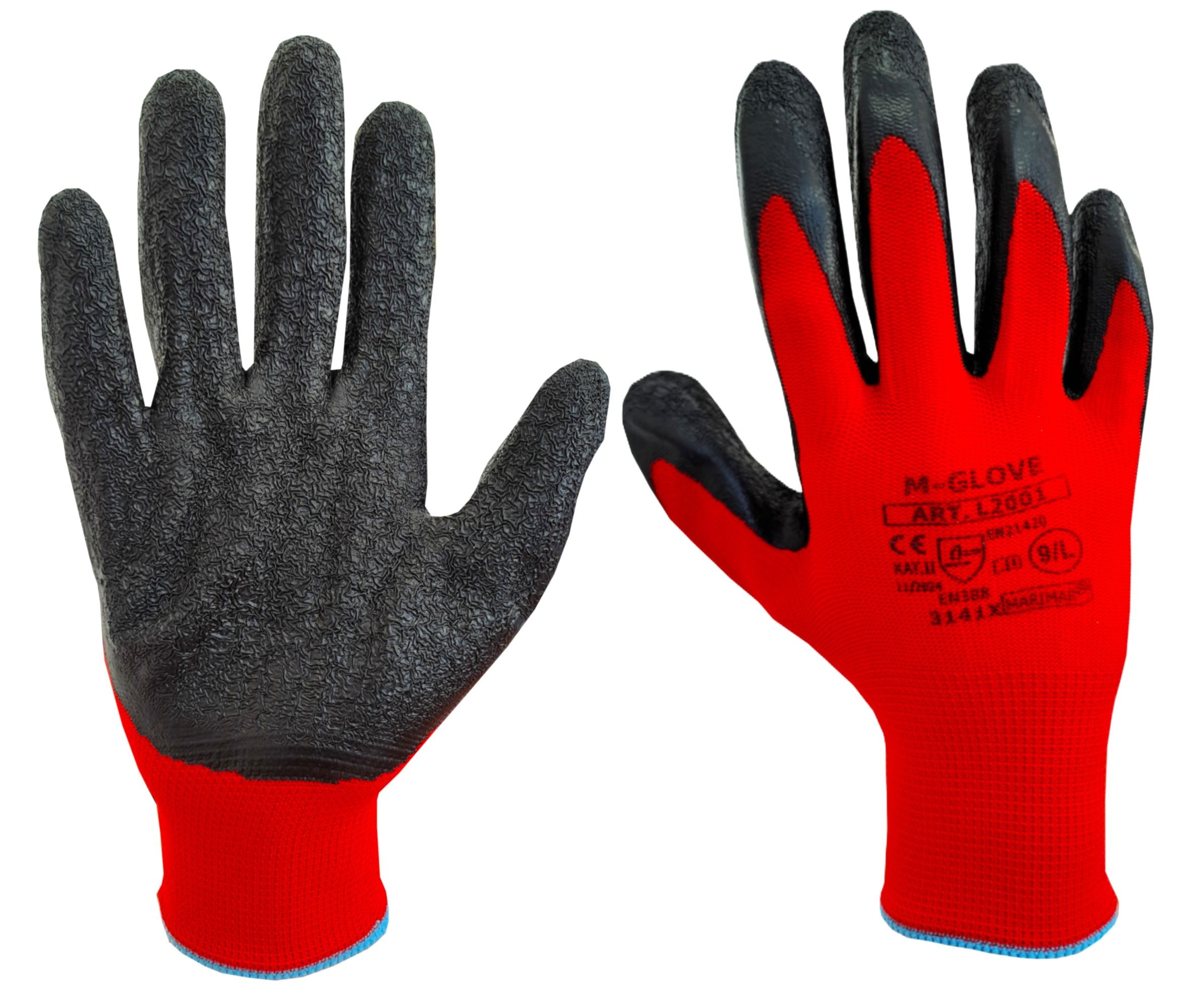 M-GLOVE L2001 RED 3141X : Rozmiar - 10