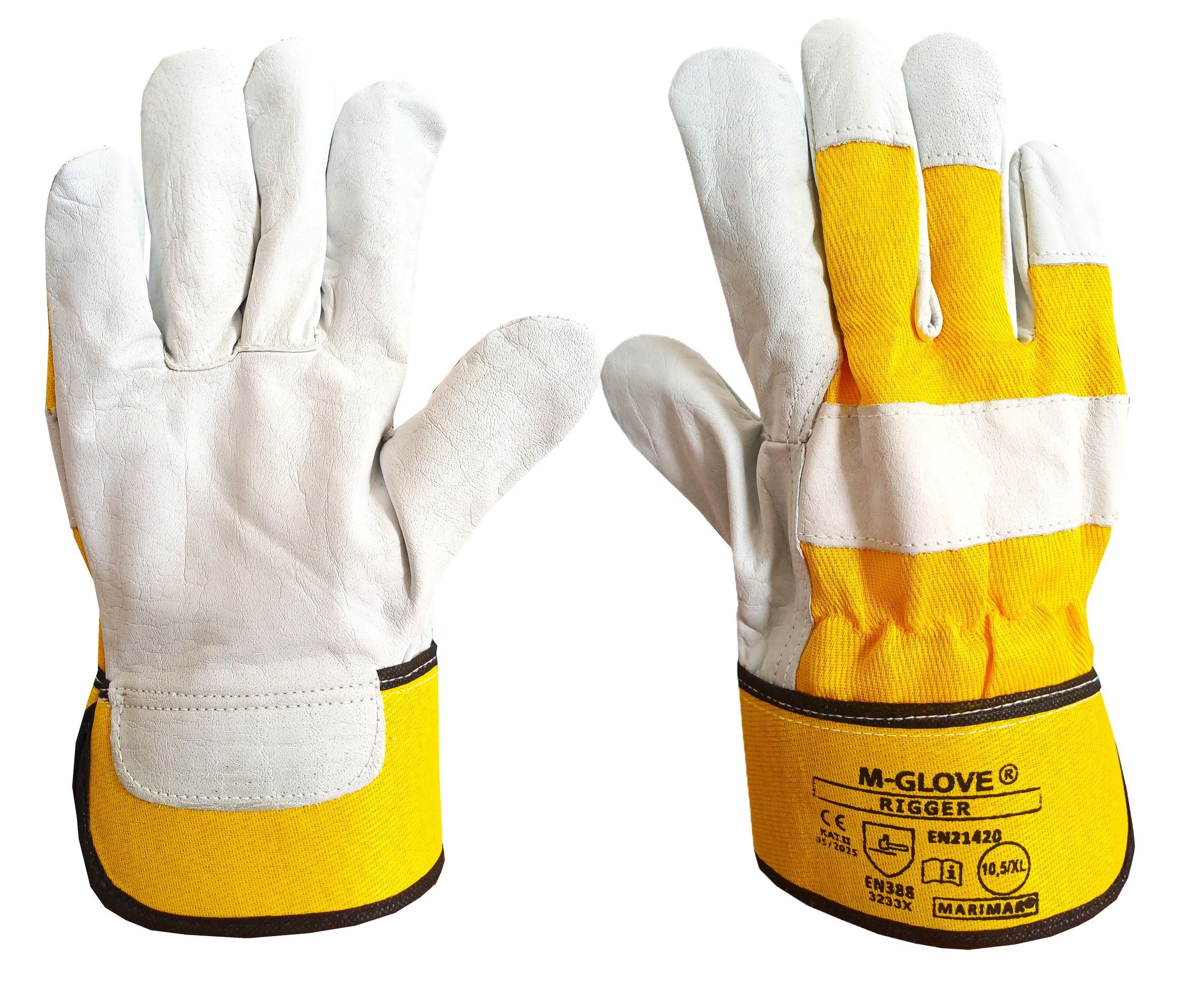 M-GLOVE RIGGER YELLOW 3233X : Rozmiar - 10,5
