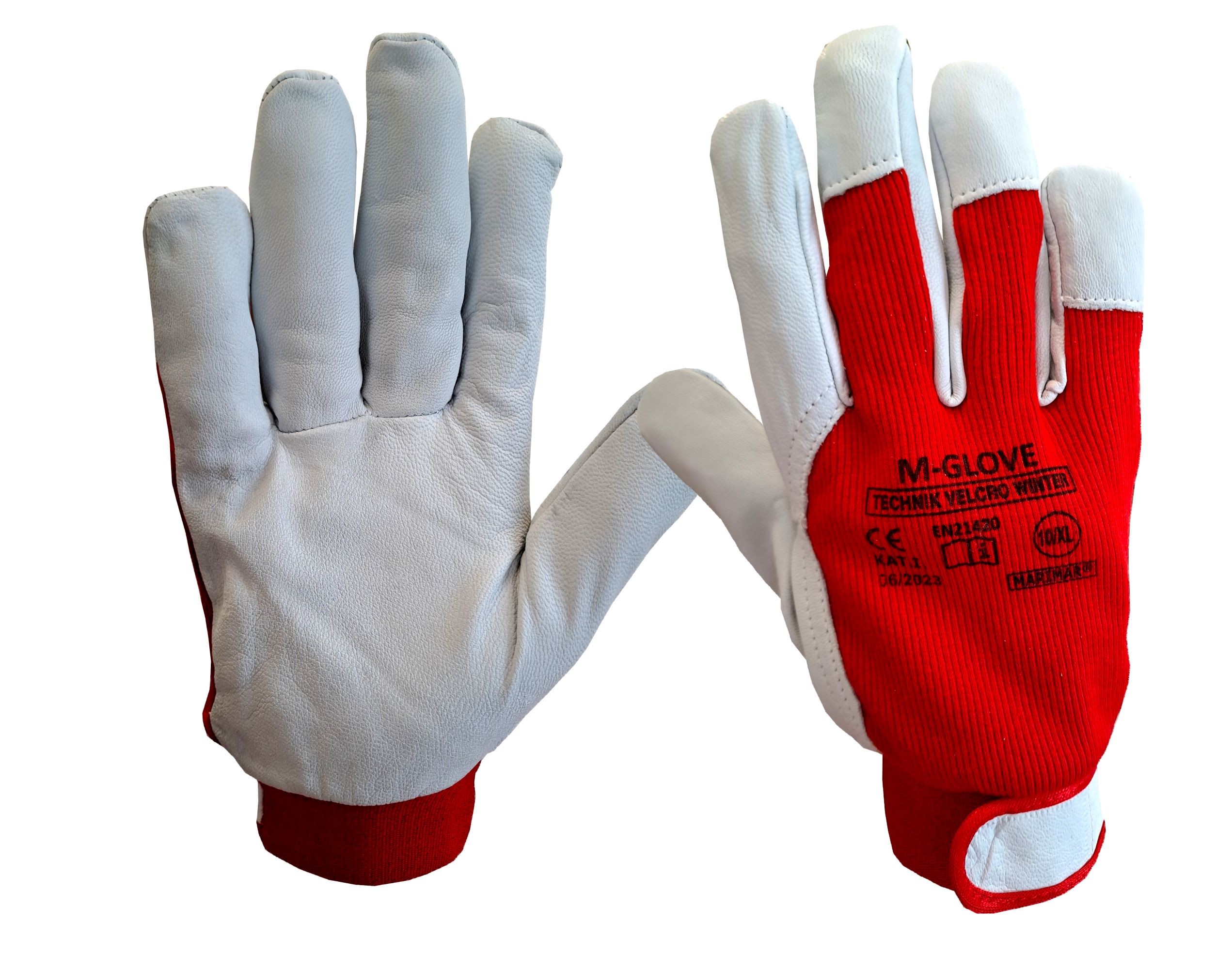 M-GLOVE TECHNIK VELCRO WINTER KAT.I. : Rozmiar - 11