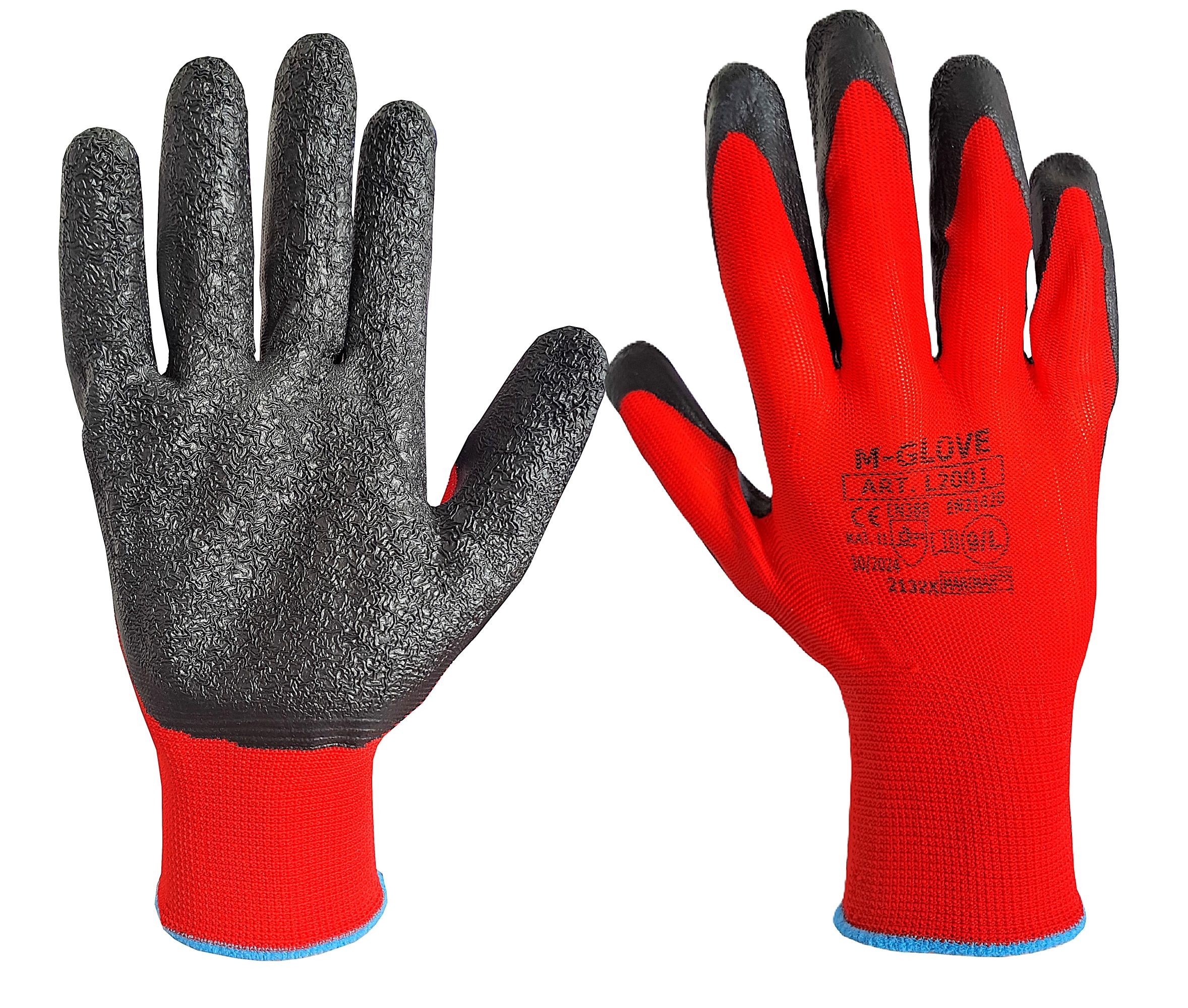 M-GLOVE L2001 RED 2132X : Rozmiar - 8